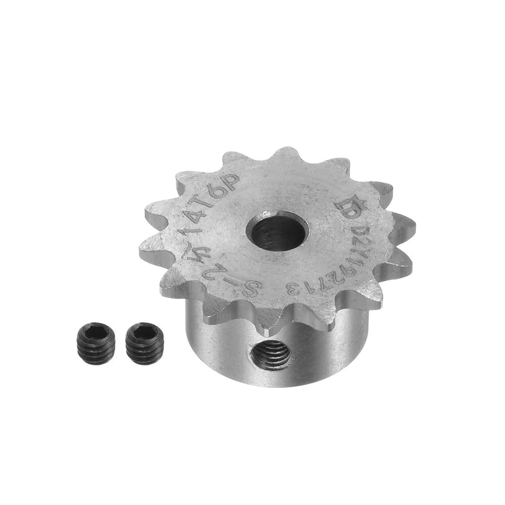 HARFINGTON B Type Roller Chain Sprocket 14 Teeth 6mm Bore